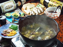 Softshell turtle hotpot