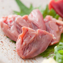 Edible raw chicken