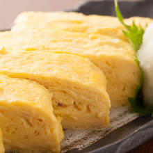 Japanese-style rolled omelet