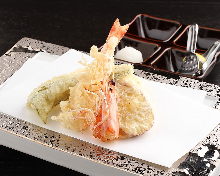 Assorted tempura