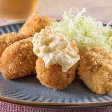 Deep-fried oysters