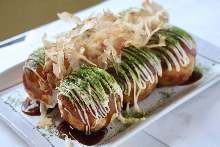 Fried takoyaki