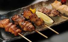 Assorted grilled skewers, 5 kinds