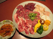 Assorted yakiniku