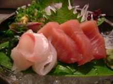 Assorted sashimi