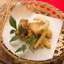 Mushroom tempura Mushroom tempura