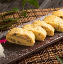 Clam Dashi Rolled Omelette