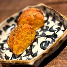 Sea Urchin Butter Garlic Toast