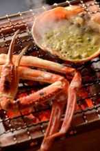 Charcoal-Grilled Snow Crab (2 Leg Sections and Half a Shoulder Section)