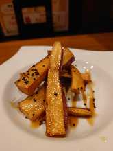 Kintoki Sweet Potato with Black Honey Butter