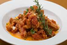 Grilled Domestic Beef Tripe with Cheese