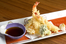 Assorted tempura