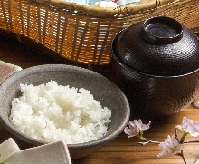 Rice and miso soup Rice and miso soup