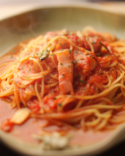 Pasta with Eggplant and Bacon