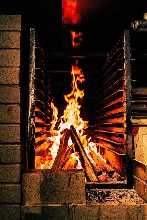 Kobe beef(It's grilled over wood)