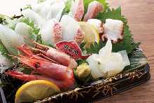 Assorted sashimi, 5 kinds