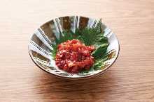 Chanja (Korean spicy marinated cod innards)