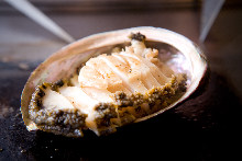 Abalone steak / grilled abalone