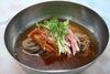 Korean Naengmyeon (cold noodles with dressing)