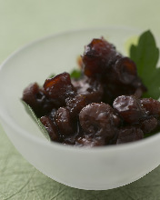 Tsukudani (small seafood or seaweed simmered in soy sauce and mirin)