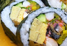 Futomaki sushi rolls