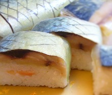 Rod-shaped sushi