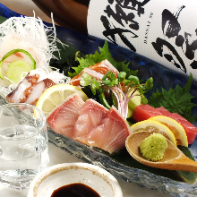 Assorted sashimi, 5 kinds