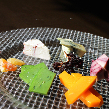 Assorted cheese Assorted cheese