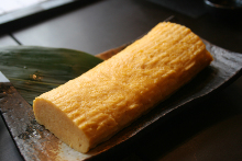 Japanese-style rolled omelet