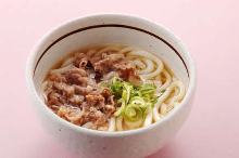 Wheat noodles with meat