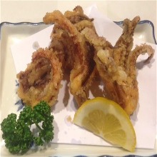 Fried squid legs