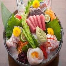 Deluxe sashimi assortment