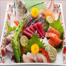 Assorted sashimi