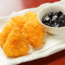 Fried camembert cheese