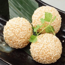 Sesame dumpling