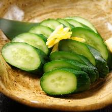 Pickled whole cucumber