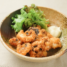 Fried octopus