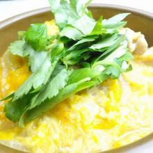 "Oyako" chicken and egg rice bowl