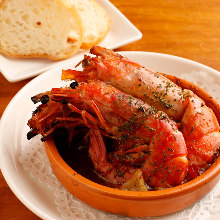 Shrimp ajillo (gambas al ajillo)