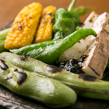 Assorted seasonal vegetables