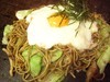 Yakisoba Noodles with Grated Yam