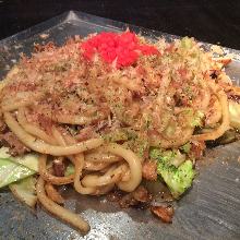 Sauteed wheat noodles