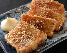 Fried Japanese yam