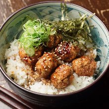 Meatball rice bowl