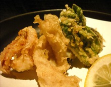 Assorted tempura