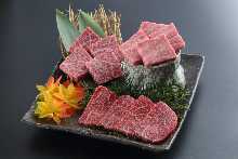 3 kind of special Kobe beef
