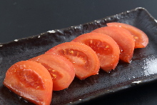 Sliced tomato