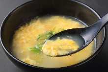 Egg soup