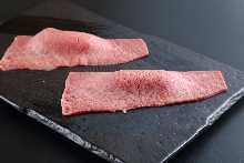 Marbled black Wagyu loin Sushi