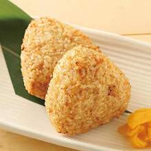 Grilled rice ball